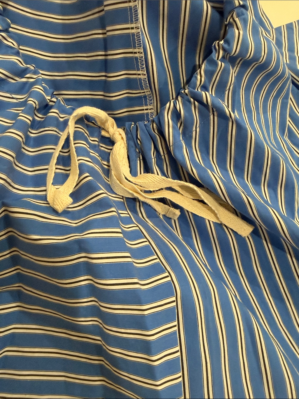 Reversible Uma Dress In Blue Stripe — image 7 of 7